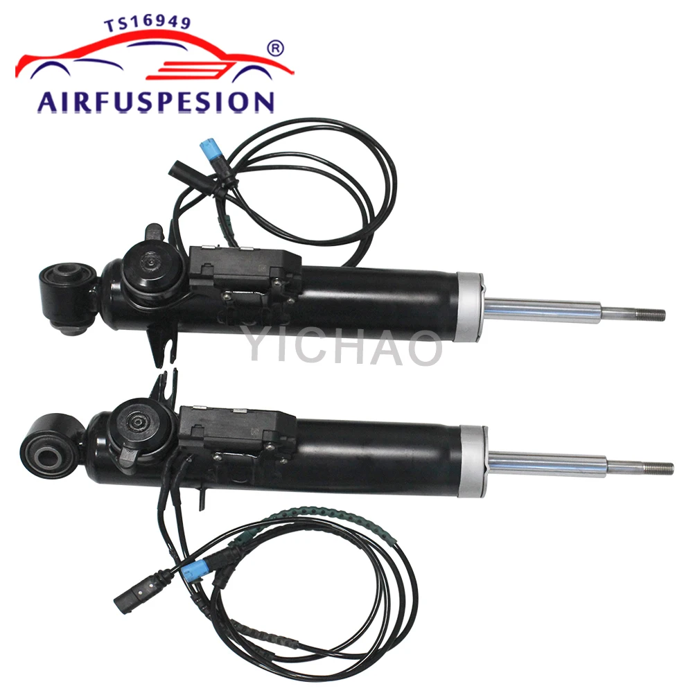 BMW X5 E70 X6 E71용 후방 에어 서스펜션 쇼크 업소버 스트럿 2개 (VDC 센서 포함) 37126788765 37126788766 (중국형)