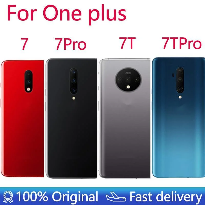 Nuova Copertura Oneplus 7 7T Pro Coperchio Posteriore Della Batteria Oneplus 7 Pro Custodia Oneplus 7Pro Custodia Per Porta Posteriore Sostituire Un P