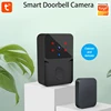 Tuya APP Free Cloud Storage WiFi Doorbell Low Consumption  Visual DoorViewer Door Entry Welcome Chime Peephole Viewer 1