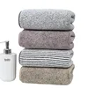 thicken Bamboo Charcoal Coral Velvet Bath Towel For Adult Soft Absorbent Quick-Drying Towel Home Bathroom Microfiber Towel Sets 2