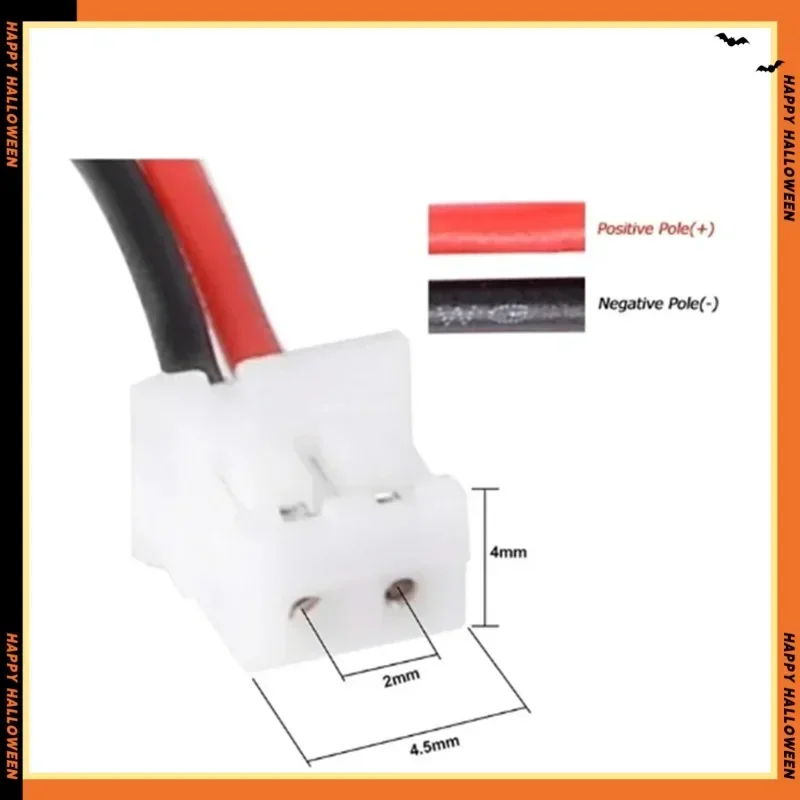 103450 3.7V 2000mAh Polymer Lithium Rechargeable Battery Jst PH 2.0mm 2pin Plug for Camera GPS Navigator MP5 Bluetooth Headset 5