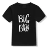 1pcs Big Bro & Lil Bro Boy Sibling Family Matching T-shirt Newborn Toddler Romper Big Brother Little Brother Sibling Outfits 4