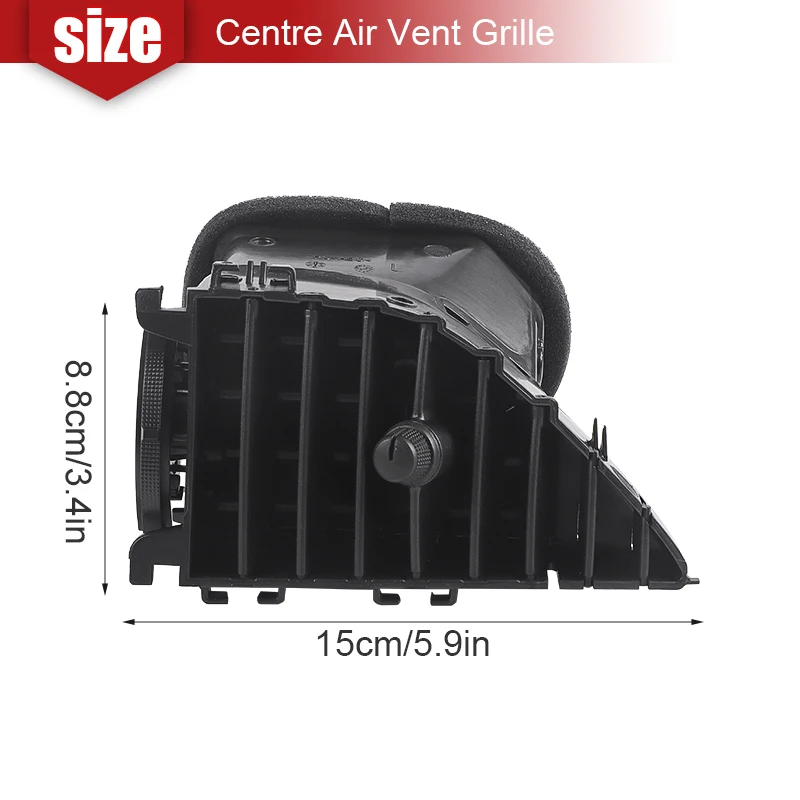 메르세데스 벤츠 비토 V260 W447 W448 A4478300454용 A4478300654 좌우 대시보드 중앙 에어컨 그릴 통풍구