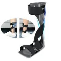 Adjusted Afo Foot Drop Brace Splint Ankle Foot Orthosis Walking with Shoes or Sleeping for Stroke Hemiplegia 1Pcs 1