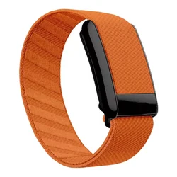 Adjustable Sport Comfort Nylon Elastic Braided Wristbands - Whoop 4.0 (13 - Orange)