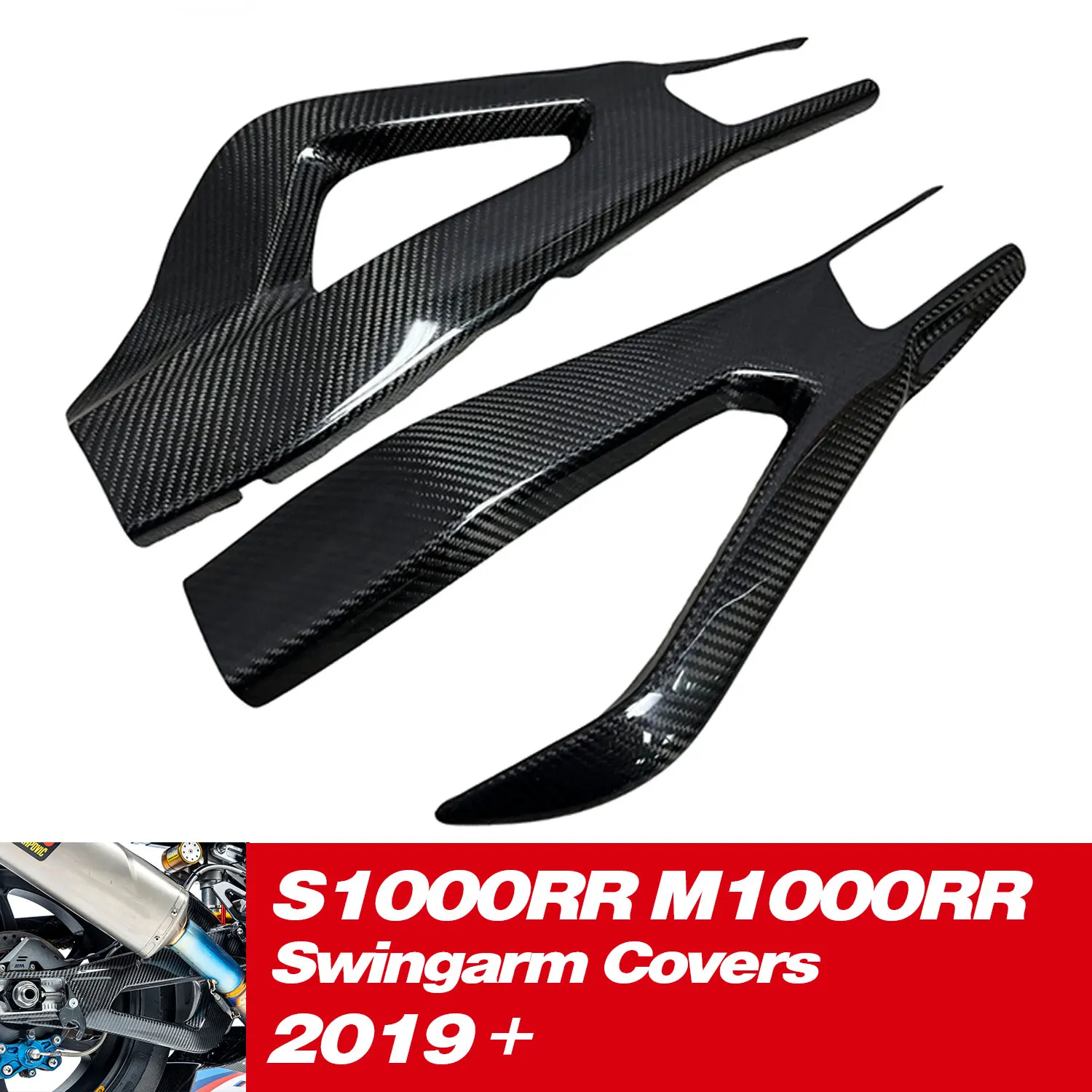 

Gokom Carbon Fiber Swingarm Covers For BMW S1000RR / M1000RR 2019-2023