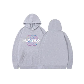 2025Winter Korean and Japanese Style Loose Drop Shoulder Casual Style Simple Commuting Style Autumn Winter Hooded Sweatshirt
