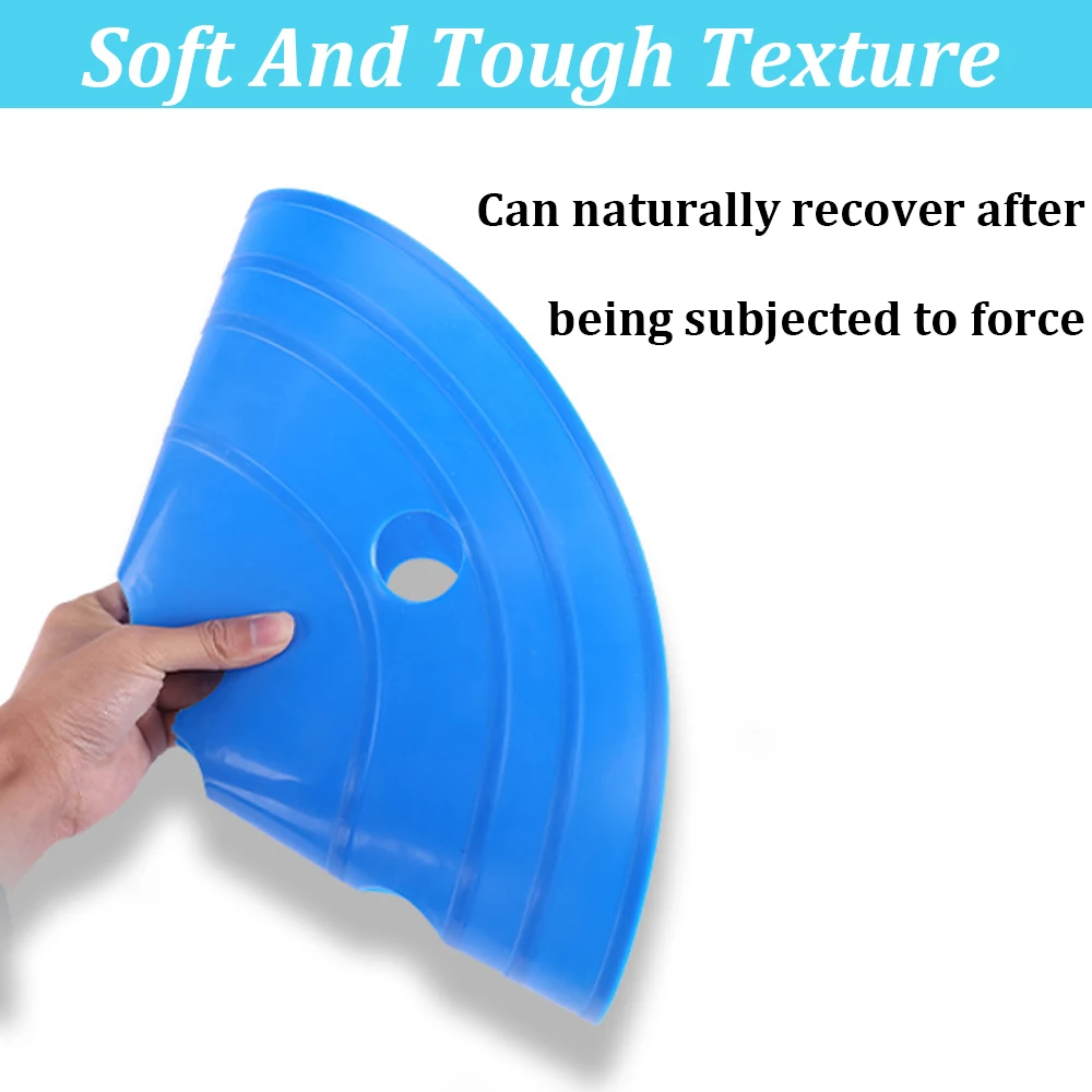 Jubilofex Fußball Trainingsscheiben - Agility Marker PVC Field Cones