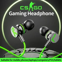 Headset Gamer Headphones Wired Earphone Gaming Earbuds With Mic For Pubg PS5 CSGO Casque Phone Tablet Laptop Universal Game 1