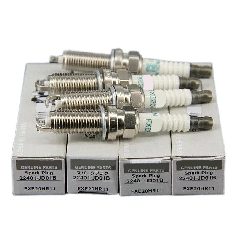 

4/6PCS 22401-ED815 LZKAR6AP11 Iridium Spark Plug For Nissan Micra March Tiida X-Trail Renault Clio 22401ED815 LZKAR6AP-11