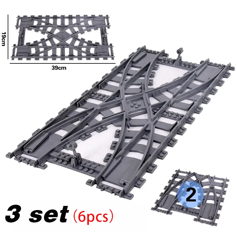 Train Tracks-6pcs