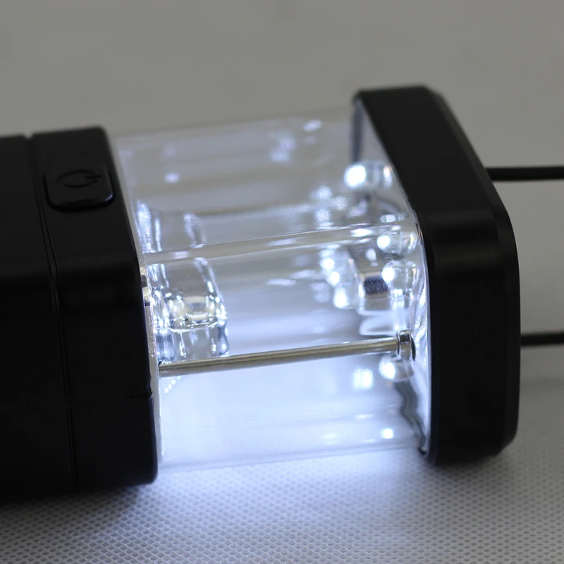 Mini Portable Garden Lamp 11 LED Bright Bivouac Camping Fishing Hiking Lantern Outdoor Activities Light Powered By 3 AA Battery camping light portable lanterns camping lamp camping lantern