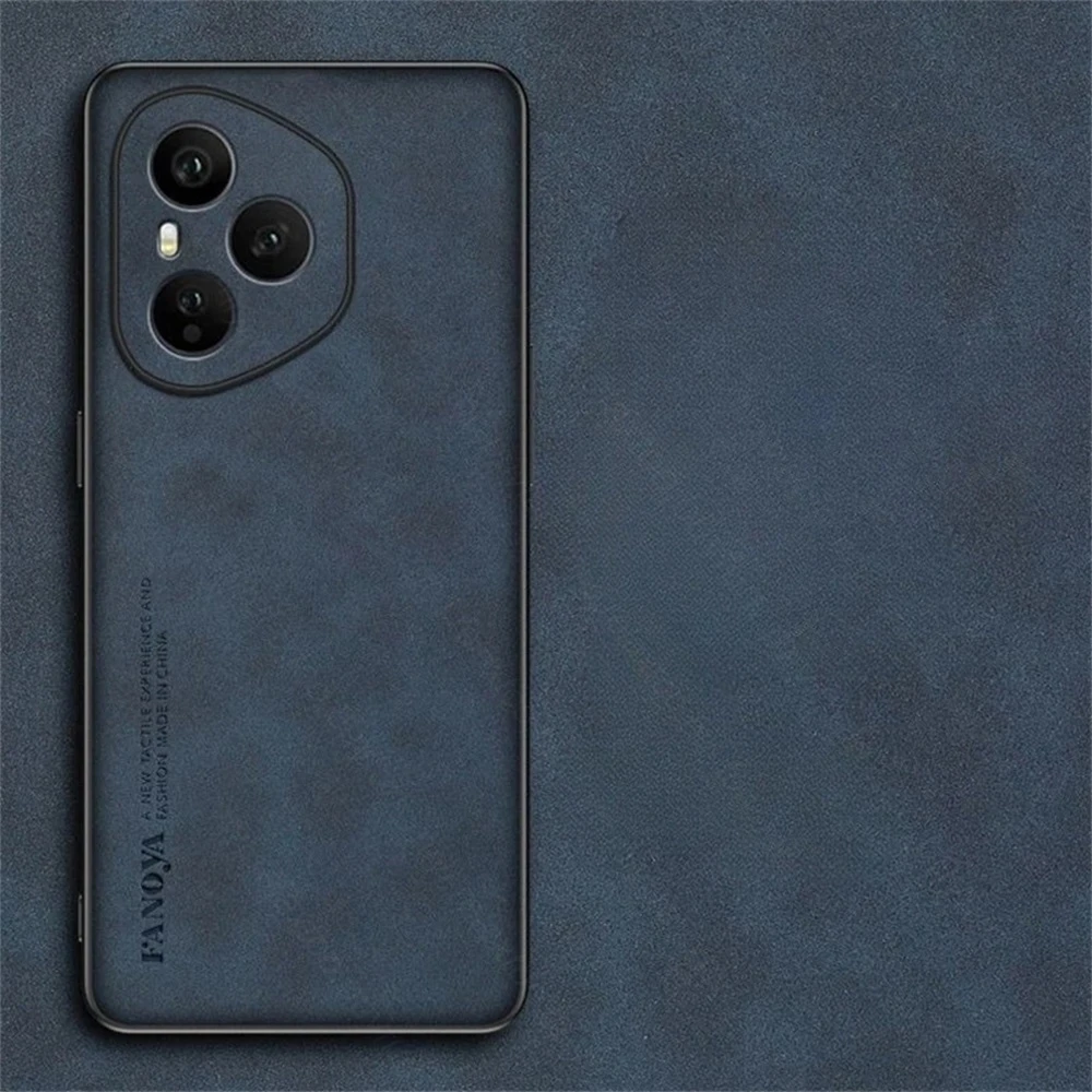 For Honor 400 Pro Sheepskin Matte Hard Back Case with Camera Protection and Shockproof Soft Frame Cover