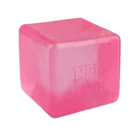 Needoh Nice Cube Fidget Tool, cube sensoriel de bureau pour soulager le stress sensoriel des adultes et anti-anxiété, cube à presser pour enfants contre l'anxiété et pour la concentration 6