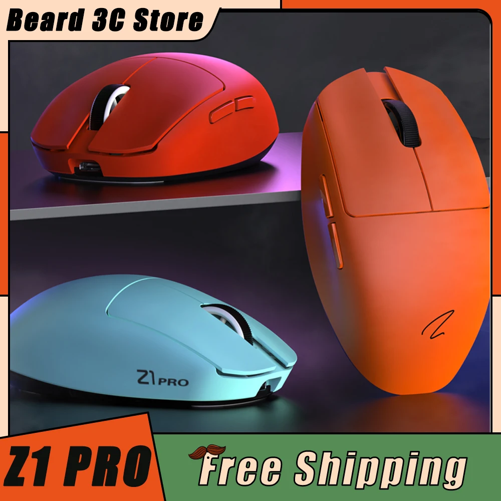 

Zaopin Z1 PRO Wireless Mouse PAW3395 Sensor Dual Mode RGB Nordic 52840 Lightweight Gaming Mouse Ergonomics Pc Gamer Office Gift