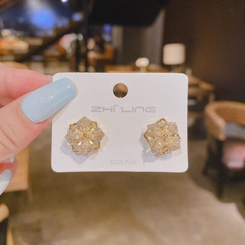 S925 Silver Needle Korea Ins Dongdaemun 2022 New Product Earrings