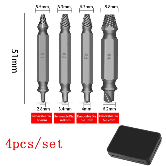 4PCS Silver with box