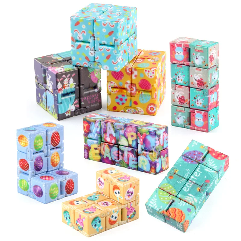 Easter Antistress Infinity Cube Bunny infinite Cube Hand Endless Flip Cubic Puzzle Figets Toy Decompression Reliever Kids Gift 4 Easter Antistress Infinity Cube Bunny infinite Cube Hand Endless Flip Cubic Puzzle Figets Toy Decompression Reliever Kids Gift 4