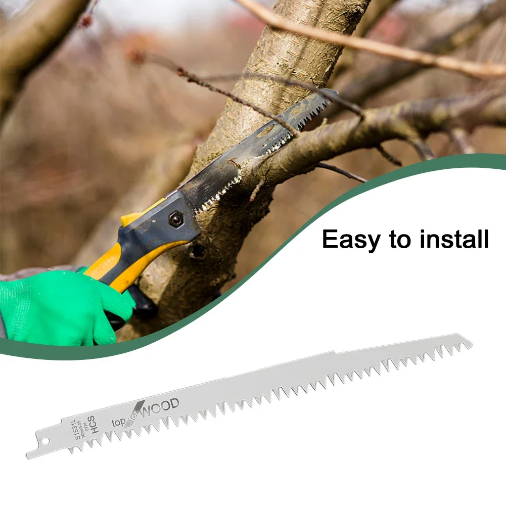 BI-Metal Reciprocating Saw Blades 240MM Ground Teeth Electric Wood Pruning