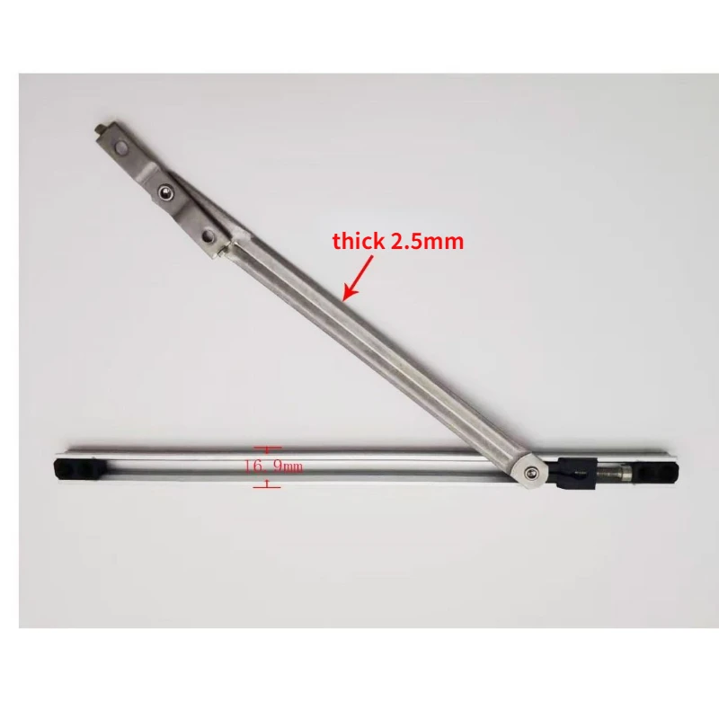 1PC aluminum Window Sliding Wind Bracing Limiter Inside Two-link Angle Controller Window Wind Support stabilizer replacement