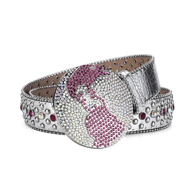 Sparkly Rhinestone Belt for Women & Men