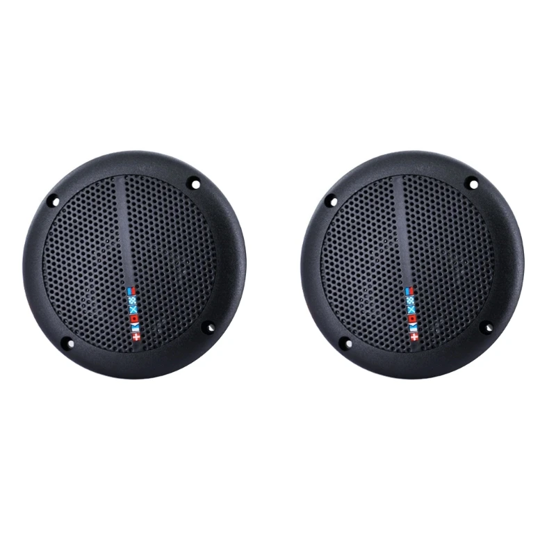 

2Pcs Ceiling Speaker Waterproof Radio Speaker Passive Sound WEAH-400 4Ohm 25W Speaker DIY For Home Theater