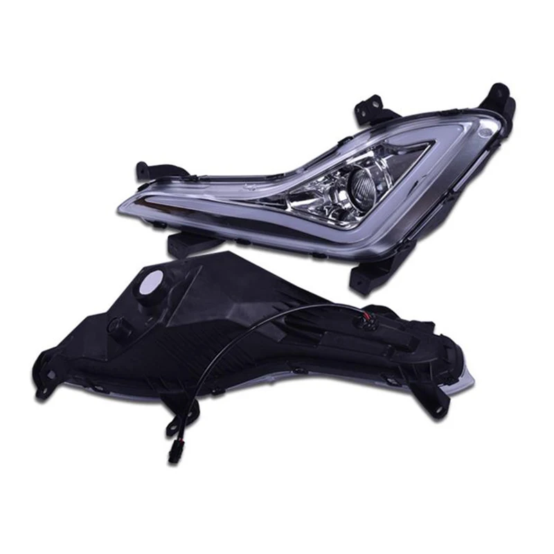 

Автомобильные дневные ходовые огни, желтые указатели поворота, противотуманные фары