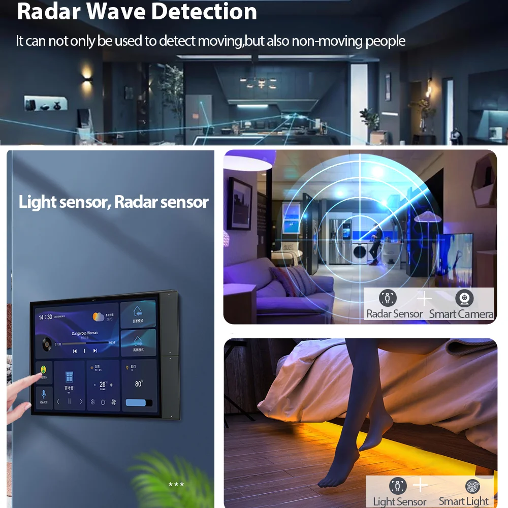 Jianshu Tuya Smart Home Devices Control Panel Zigbee 10