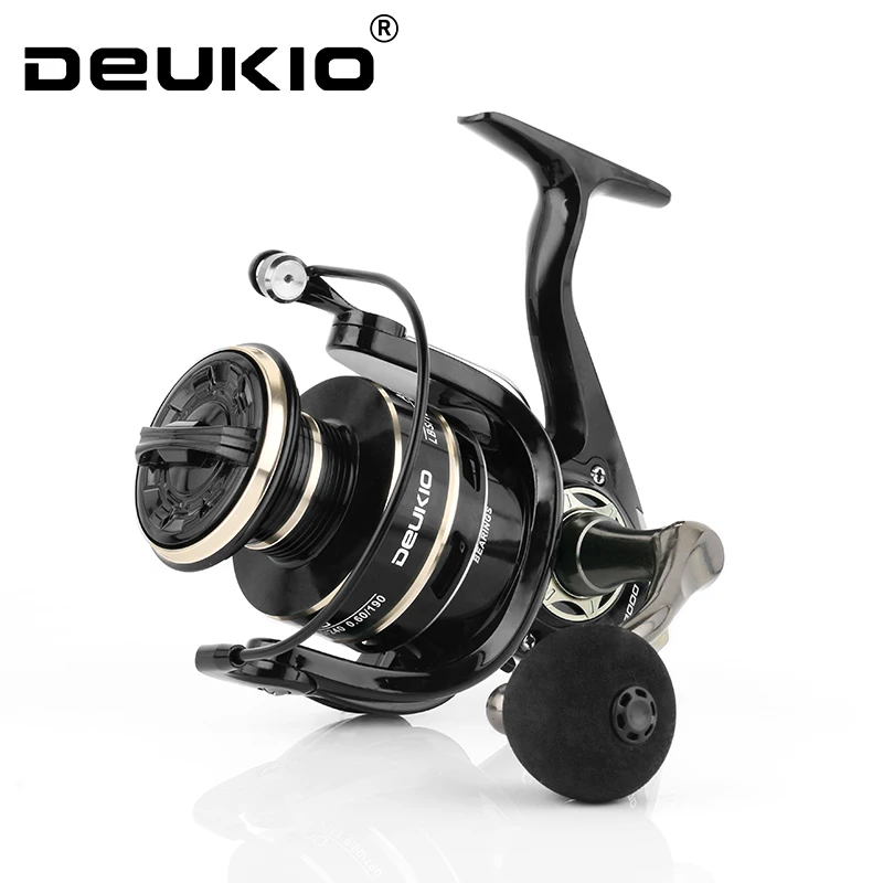 DEUKIO Fishing Reel 5.2:1 High Speed Metal Spool Spinning Fishing Reels  AC2000-7000 8KG Max Drag Carp Fishing Wheel Tackle Coil - AliExpress