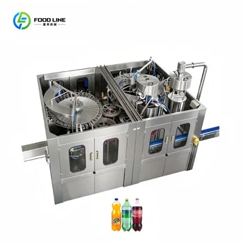 Macchina di Riempimento Automatica Personalizzata da 18000 BPH per Acqua Frizzante, Bevande Gassate CSD, Attrezzatura per Imbottigliamento ad Alta Velocità