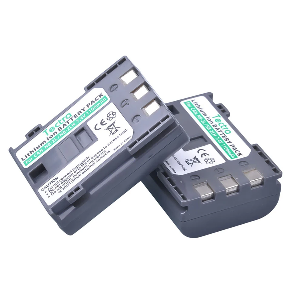 Batteria Li-Ion HQ Per Canon BP-2L14, BP-2LH, NB-2L, NB-2LH – 7,4V, 650mAh