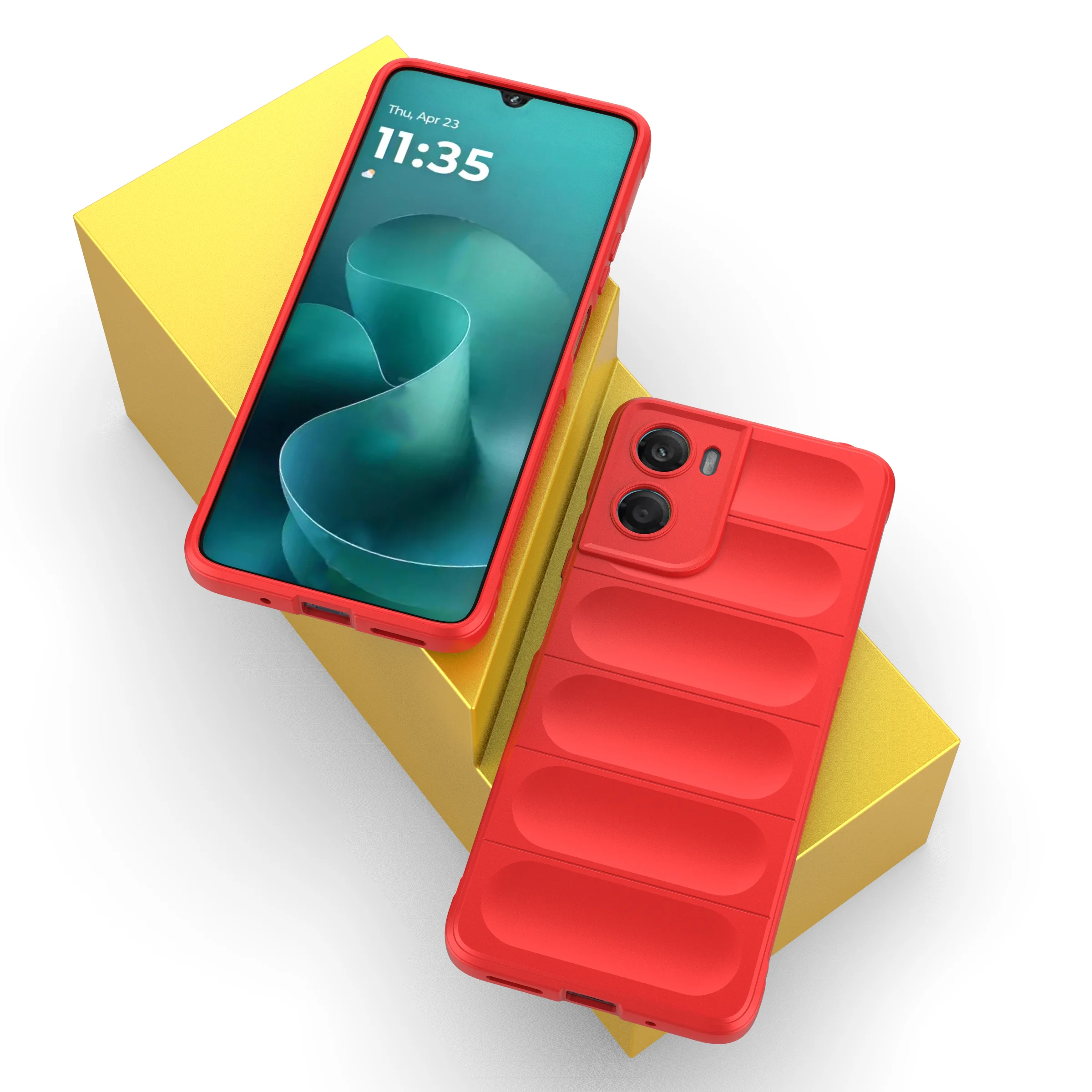 Liquid Silicone Fashion Case – Non-Slip, High-Quality Bumper