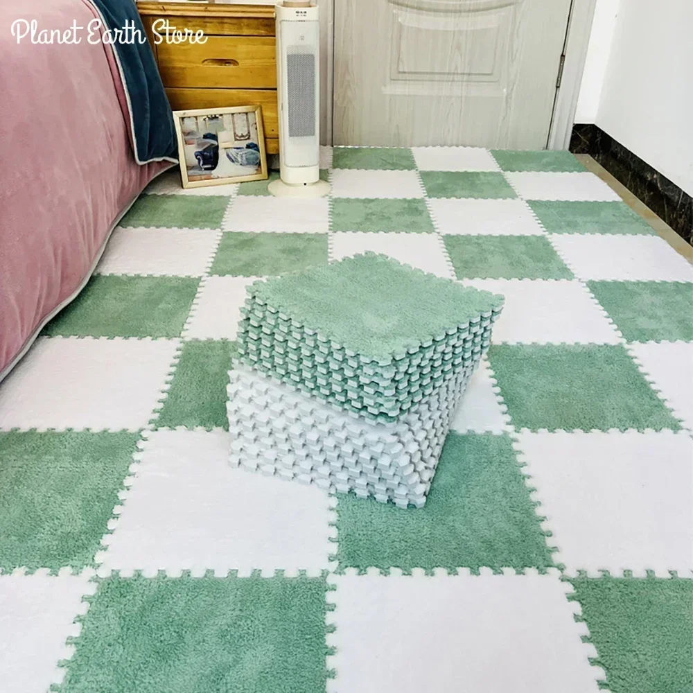 Baby Play Mat Soft Floor Mat 10/20Pcs Interlocking Puzzle Eva Foam