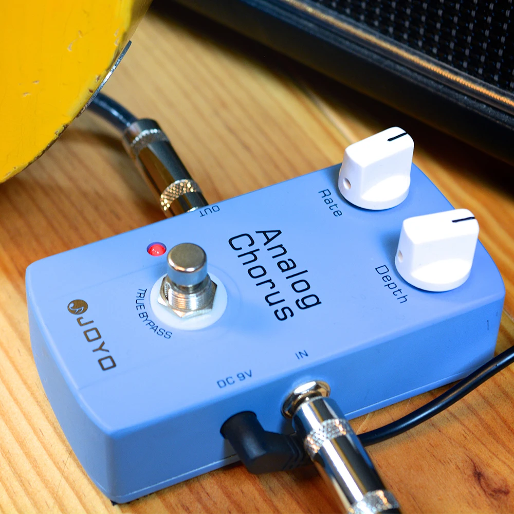 JF-37 ANALOG CHORUS Chorus Guitar Pedal Classic BBD Chip Extensive Chorus Effect