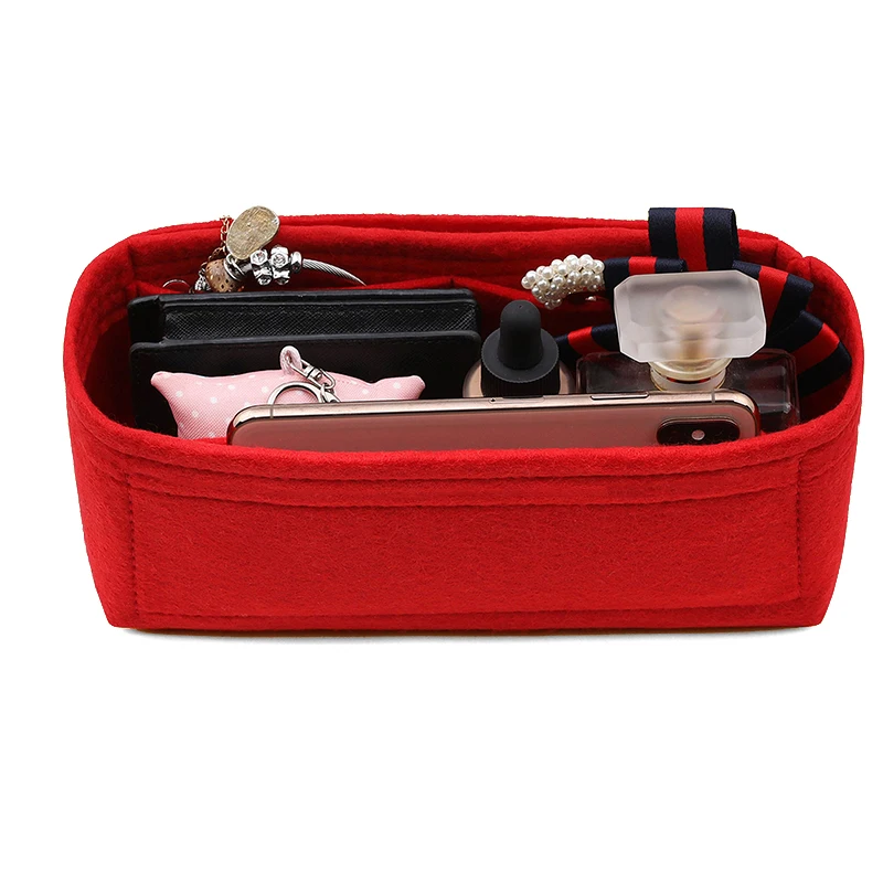 Purse Organizer for CC HOBO HANDBAG Tote Organization Kit Insert Pouch Small Hobo Bag Liner