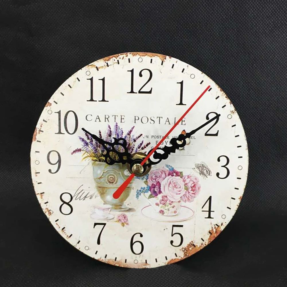 Reloj de pared de 12 pulgadas, reloj de pared de salón, reloj de pared  antiguo, reloj de pared de madera simple MFZFUKR BST3004281-2