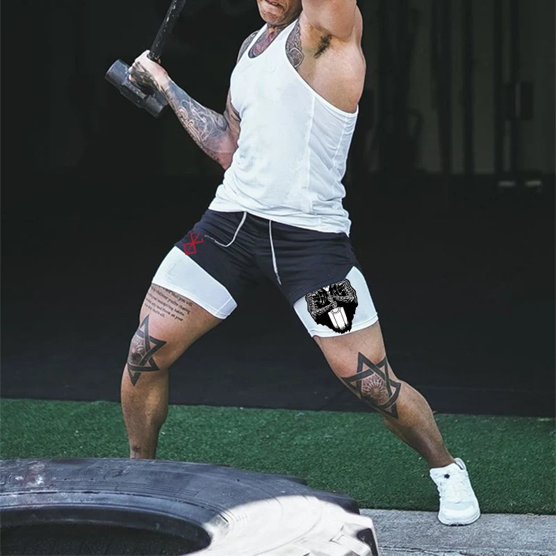 Рисунок 3 - Шорты Спортивные Компрессионные Мужские 2 в 1