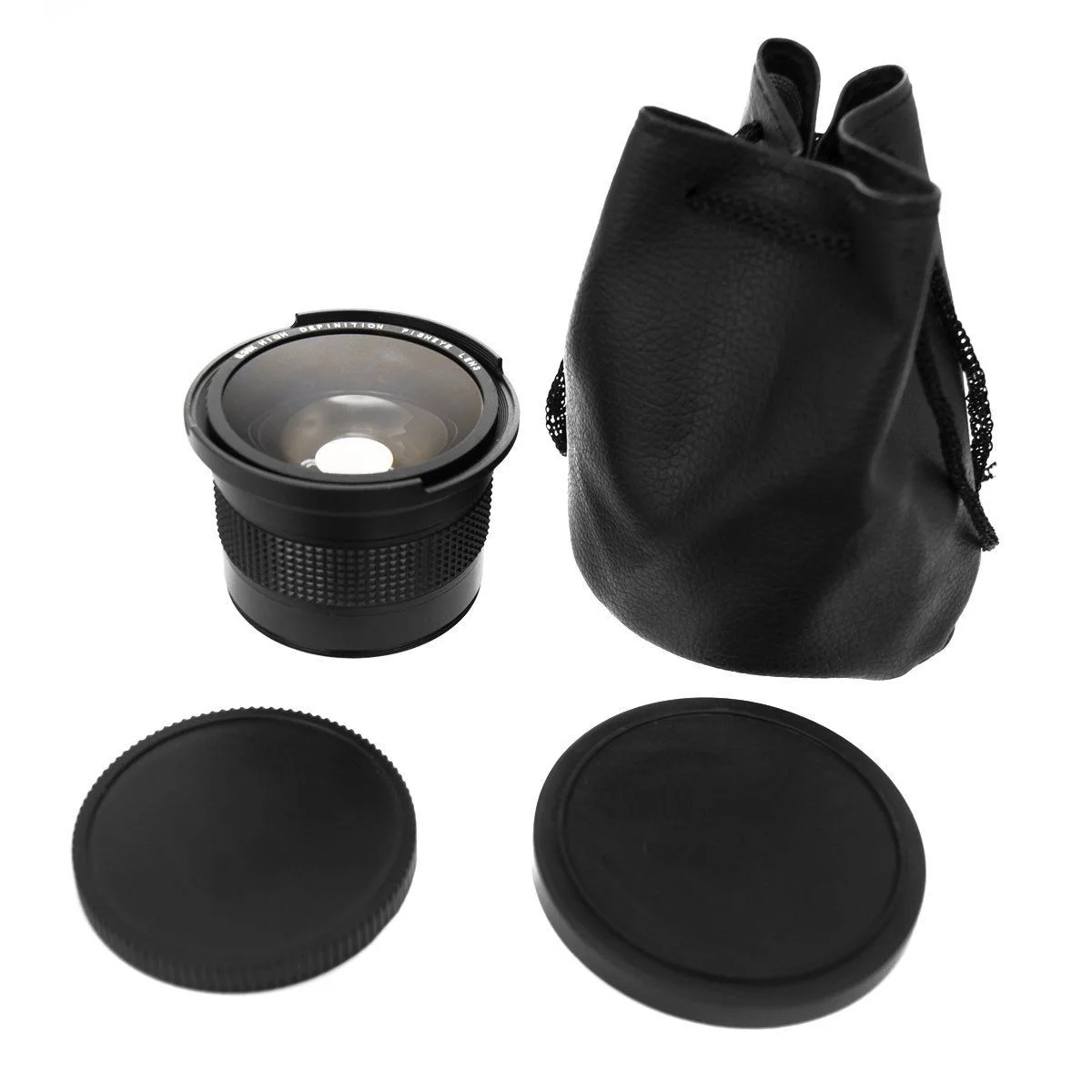 Fisheye Wide Angle Lens+Macro lens 58mm 0.35x  for 58mm Canon 70D 60D 7D 6D 700D