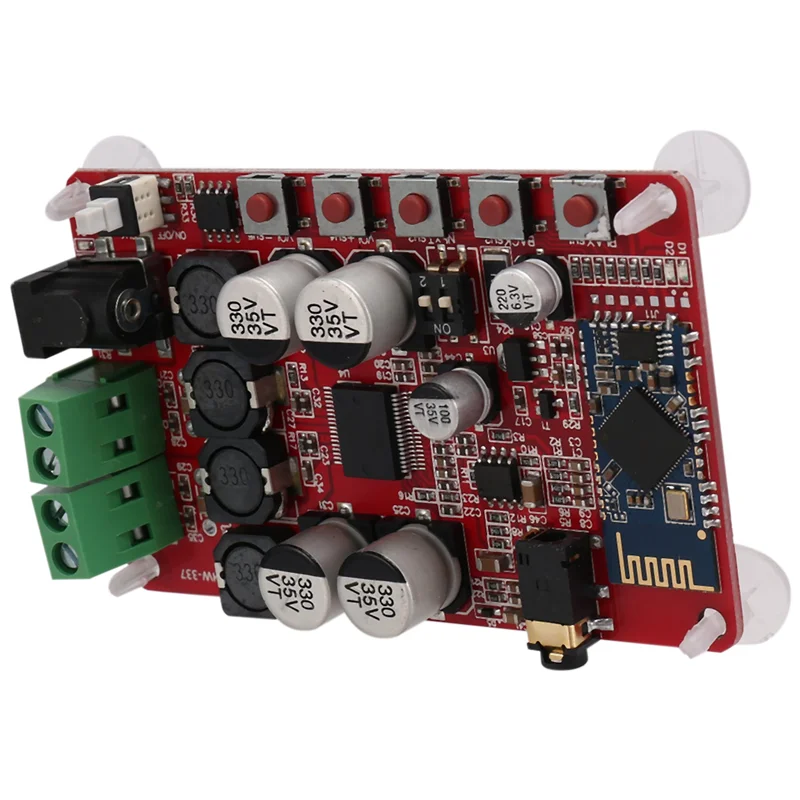 ELEC-TDA7492P 50W+50W Digital Amplifier Board Wireless Bluetooth Audio Receiver Amplifier Board Module Power Supply 8-25V