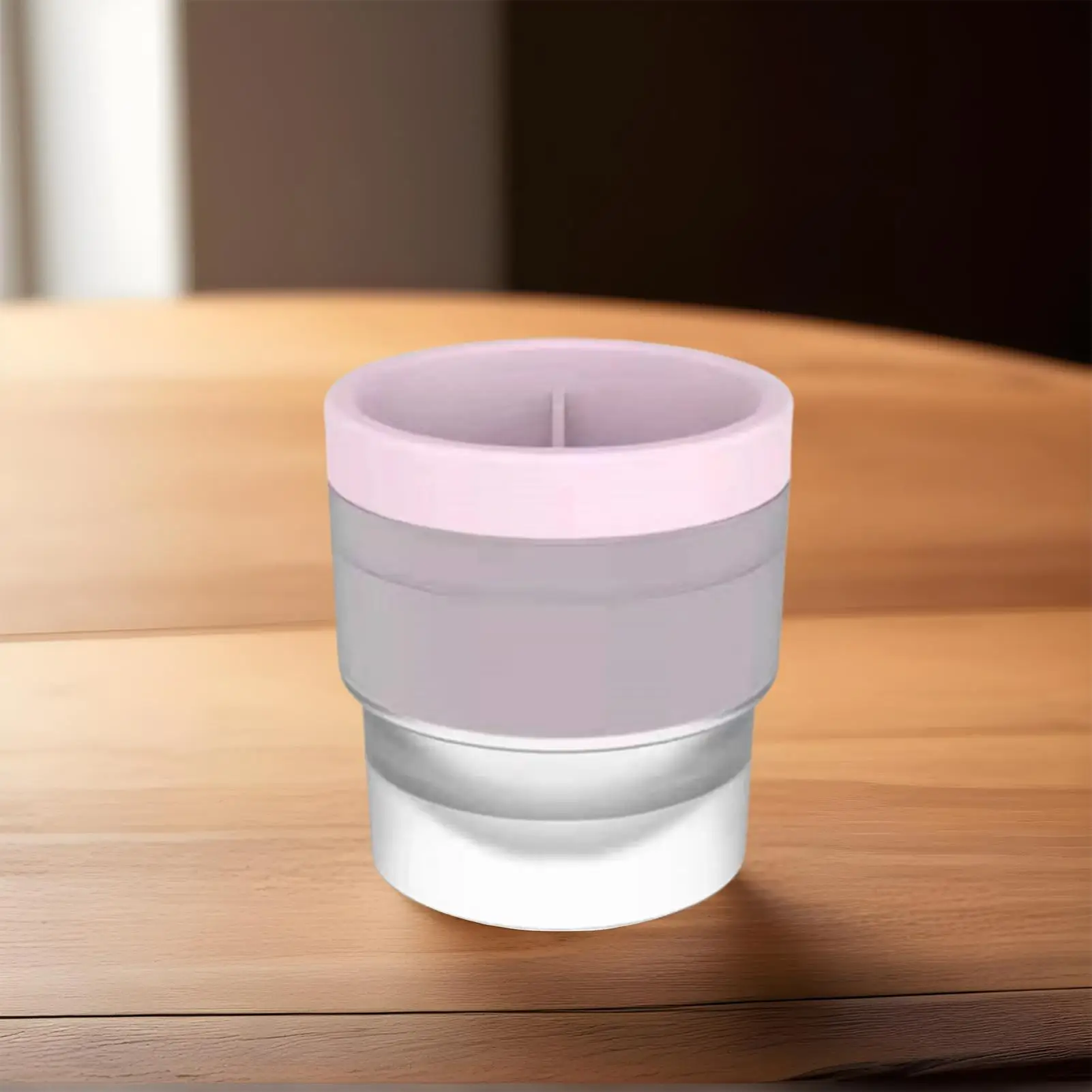 Ice Sphere Mold Non-Stick Round Cube Mold Silicone Whiskey Mould 4 Pieces For Cocktail Drink Wine Kitchen Home Celebration