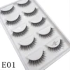 27 Style 5 Pairs 10/50/100 Boxes Natural 3D Mink False Eyelashes Makeup Fake Eye Lashes Faux Cils Make Up Beauty Maquiagem 1
