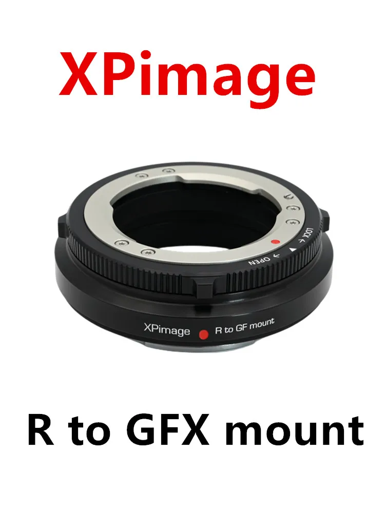 L'Obiettivo Leica R Per L'Anello Adattatore Per Fotocamera Fuji Gfx È Applicabile A L/M-Gfx 50 S2 100S 50S 50R. Adattatore Di Bloccaggio Xpimage