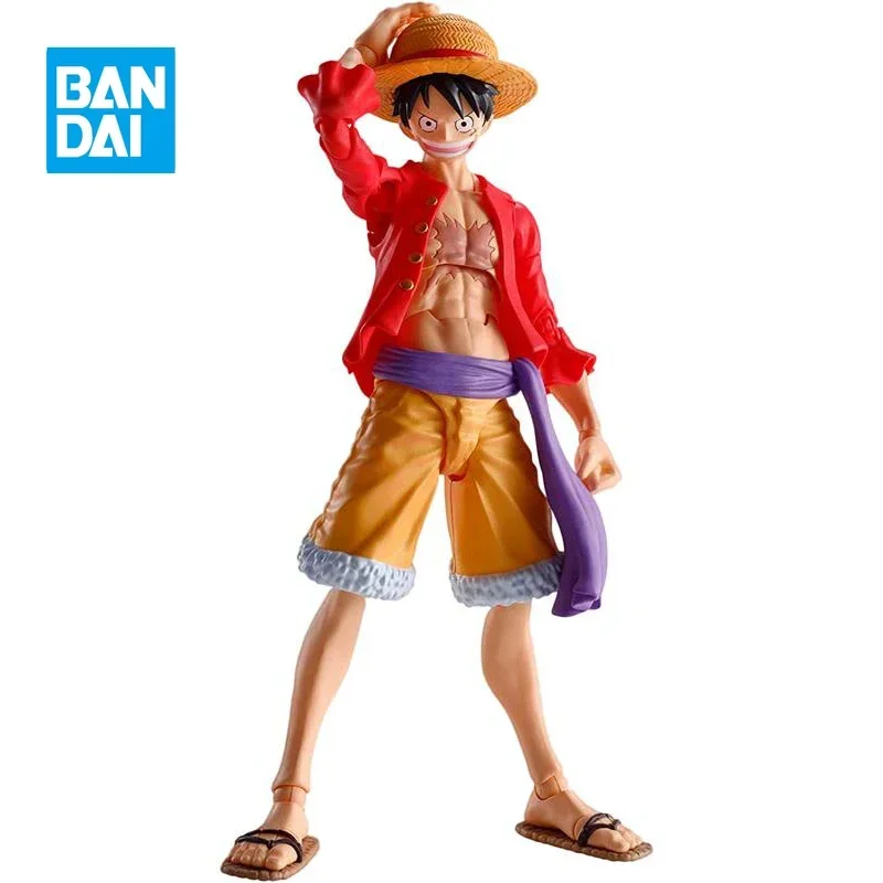 

BANDAI Аниме SHF One Piece Monkey D. Luff файтинг, призрачный остров, управляемая экшн-игрушка, фигурки, рождественские подарки