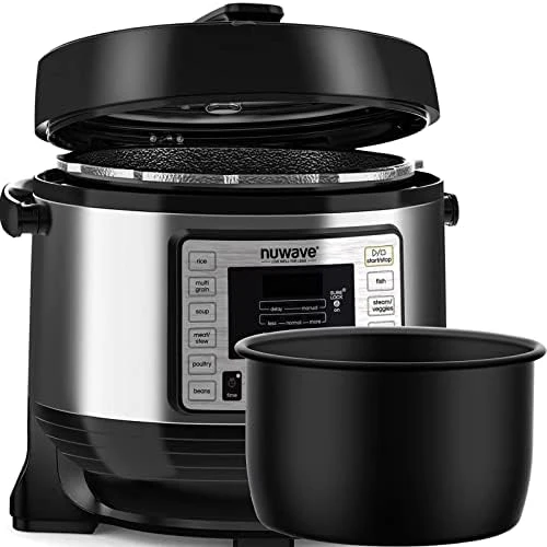 Nutri-Pot 6-Quart Digital Pressure Cooker with Sure-Lock Safety System;  Dishwasher-Safe Non-Stick Inner Pot; 11 Pre-Programmed P - AliExpress