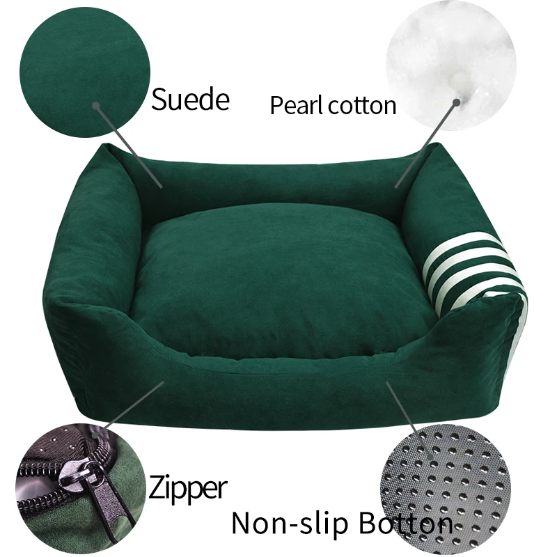 Removable Pet Bed Mat for Dog Extra Large Dog Kennel Breathable For