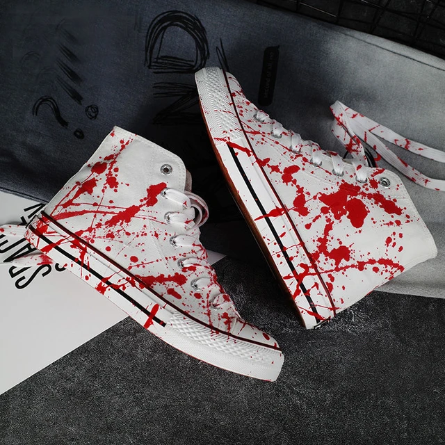 Blood Splatter Shoes 