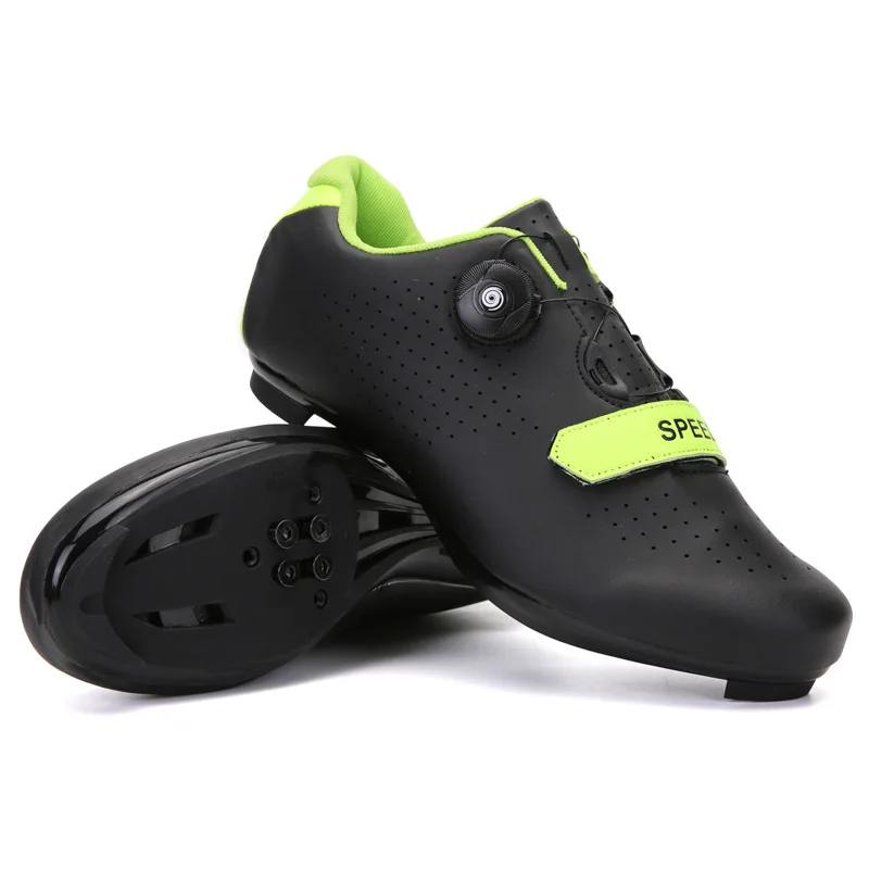 Mountain bike with lock cycling shoes, men's and women's road lock shoes, hard sole, dynamic cycling shoes, wide sole
