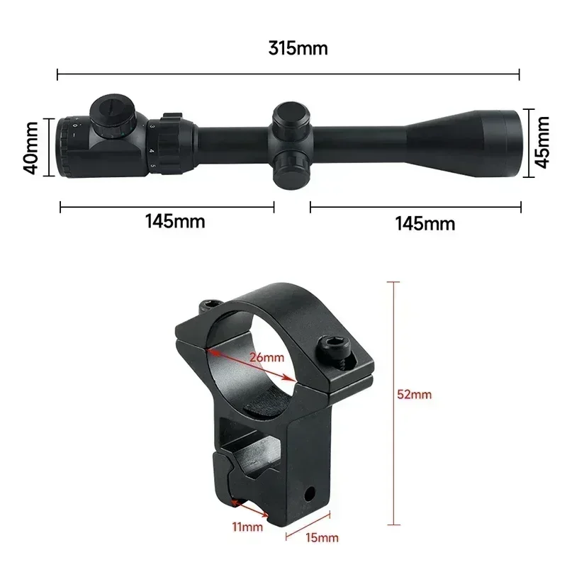 Small Magnifying Telescope Folding Magnify Glasses with Rotating Protective 3