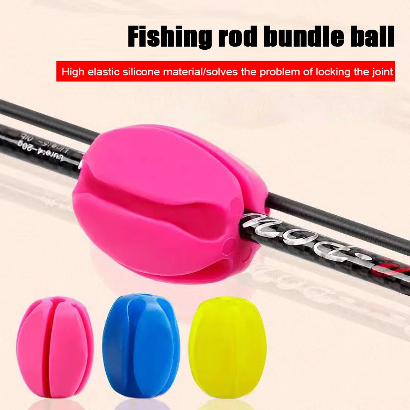 1Pc-Fishing-Silicone-Bundle-micelle-Rod-Ball-Path-Sub-Rod-Retracting ...