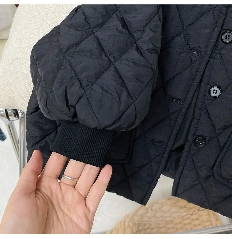 Baby Girls Boys Winter Cotton Padded Hooded Warm Coat Jacket Kids Children Casual Comfortable Clothes Overcoats